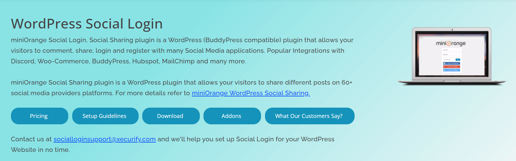 wordpress social login linkedin plugin for wordpress